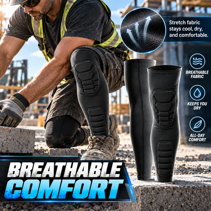 🦵✅Pro Honeycomb Anti-Collision Full-Leg Compression Guard