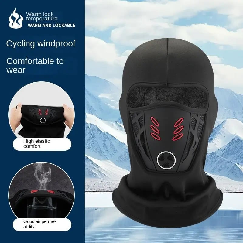 🖤3D Balaclava Ski Mask – Windproof, Warm & Breathable Winter Face Cover