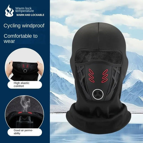 🖤3D Balaclava Ski Mask – Windproof, Warm & Breathable Winter Face Cover