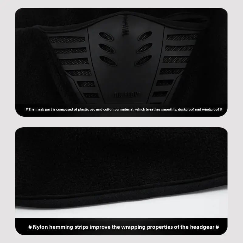 🖤3D Balaclava Ski Mask – Windproof, Warm & Breathable Winter Face Cover