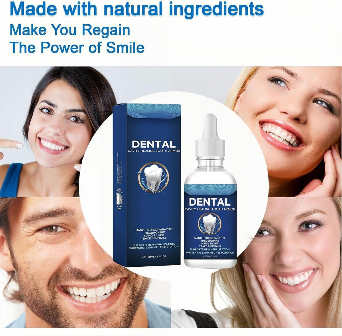 Dental Enamel Repair 🦷 ADVANCED ENAMEL REPAIR – Advanced Dental Protection and Strengthening
