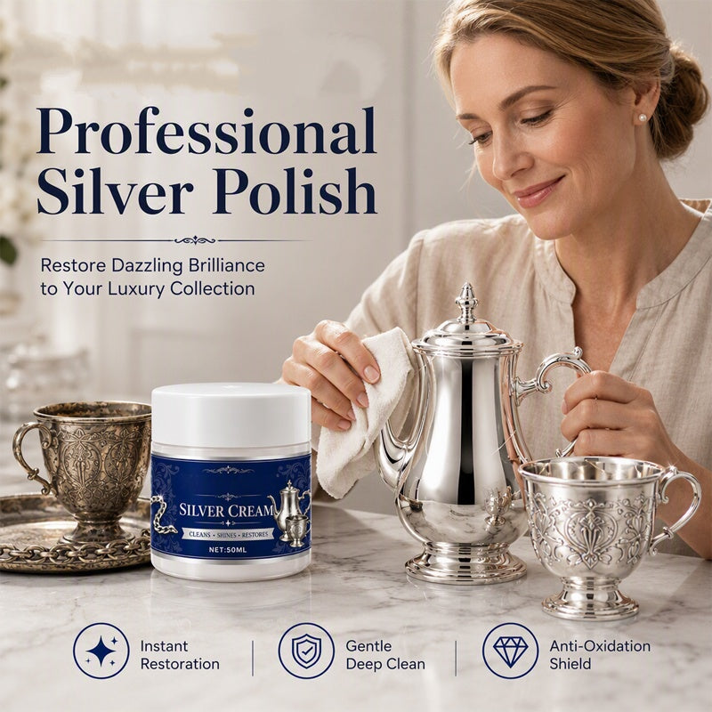 💎✨Silver Shine Restoring Cream – Removes Tarnish & Restores Brilliant Shine