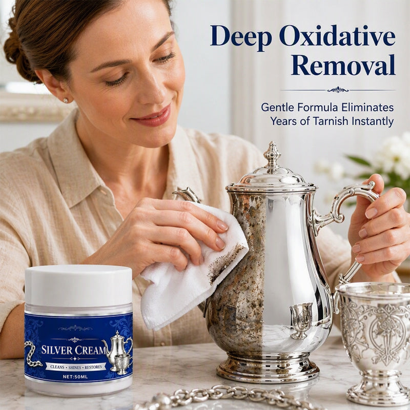 💎✨Silver Shine Restoring Cream – Removes Tarnish & Restores Brilliant Shine