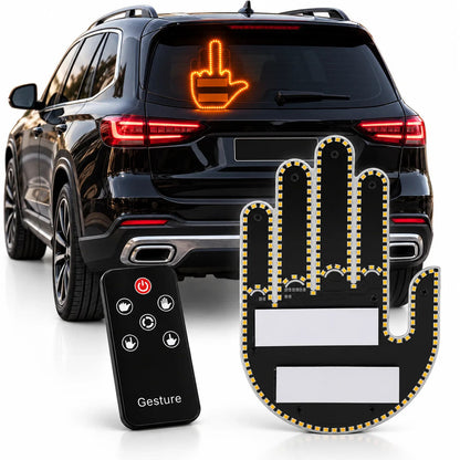 dht™⭐LED Finger Car Window Light - 4 Gestures with Remote