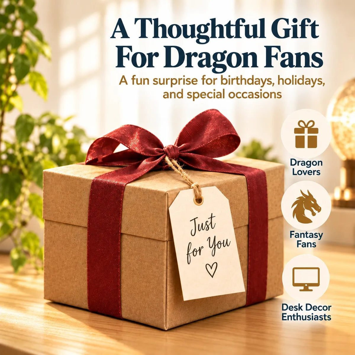 🐲 Dragon Monitor Buddy | Cute Dragon Desktop Companion & Monitor Decor