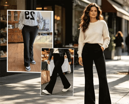 🎄High-waisted fleece-lined shaping leggings