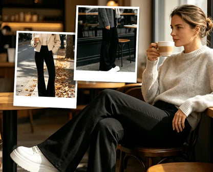 🎄High-waisted fleece-lined shaping leggings