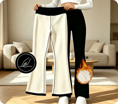 🎄High-waisted fleece-lined shaping leggings