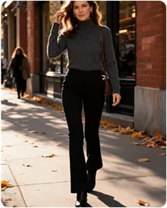 🎄High-waisted fleece-lined shaping leggings