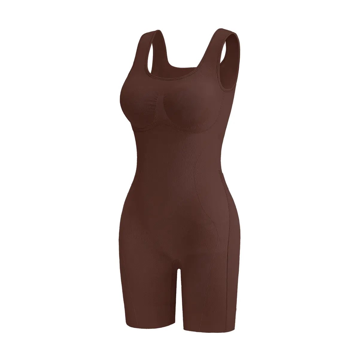 👗 Tummy Control Butt Lifter Faja Bodysuit — Back Support & Open Back Design
