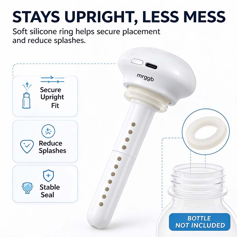 💧 Mini USB Cool Mist Portable Donut Humidifier, Unlimited Water Tank Small Desktop Mist Maker