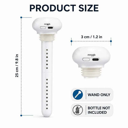 💧 Mini USB Cool Mist Portable Donut Humidifier, Unlimited Water Tank Small Desktop Mist Maker