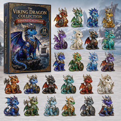 🐉Viking Dragon Advent Calendar 2026 - 24-Day Festive Countdown