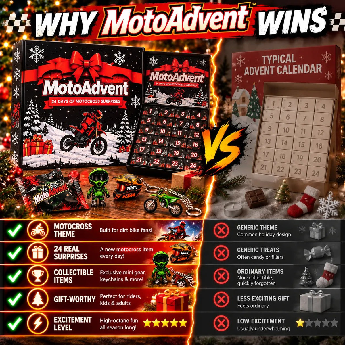 🏍️Motocross Advent Calendar | 24 Days of Rider Themed Gifts