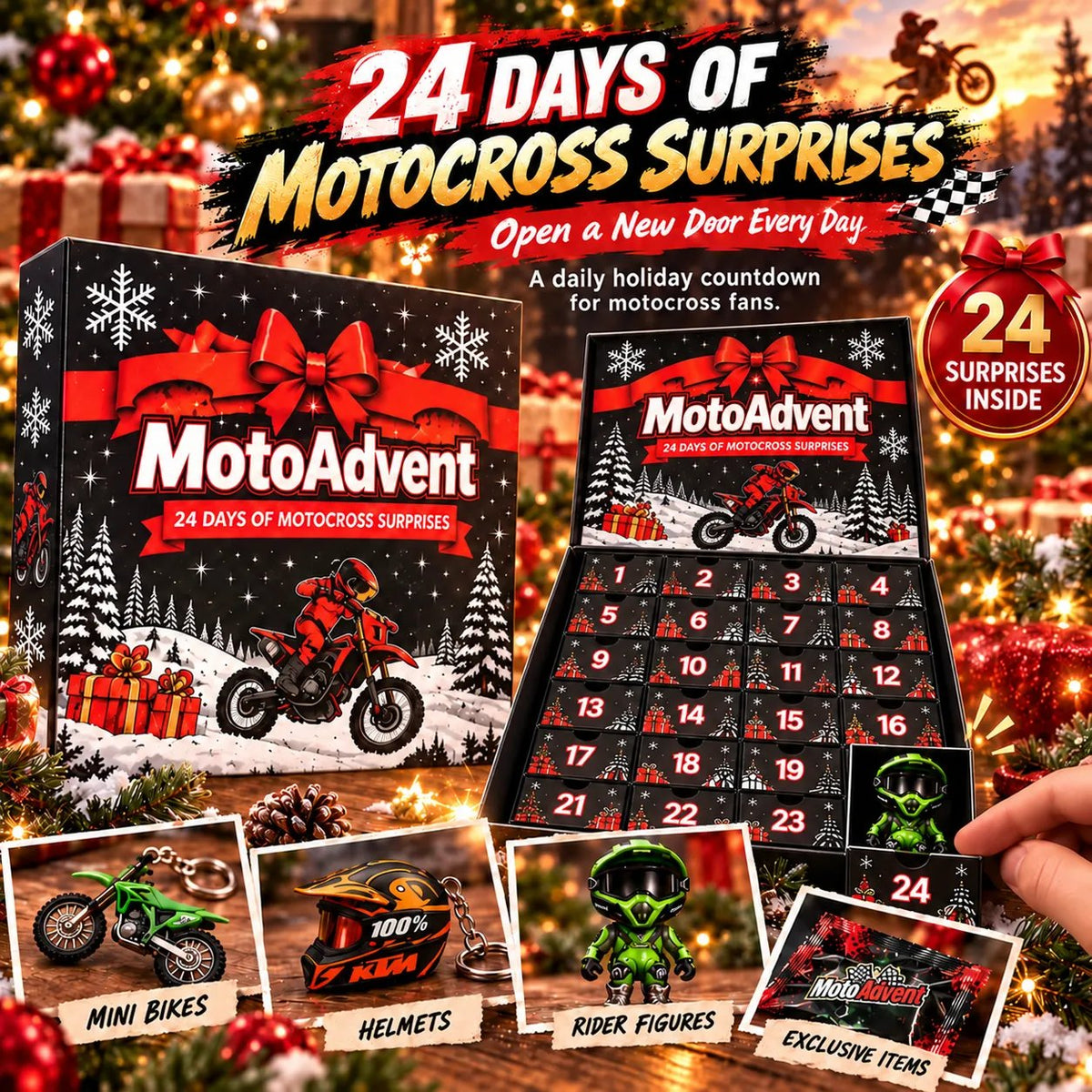 🏍️Motocross Advent Calendar | 24 Days of Rider Themed Gifts