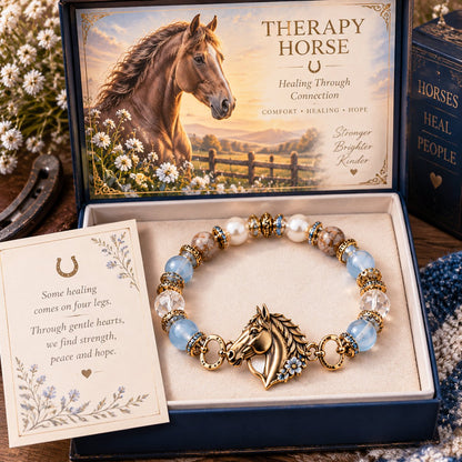 🐴 Therapy Horse Bracelet | A Symbol of Strength, Hope & Healing