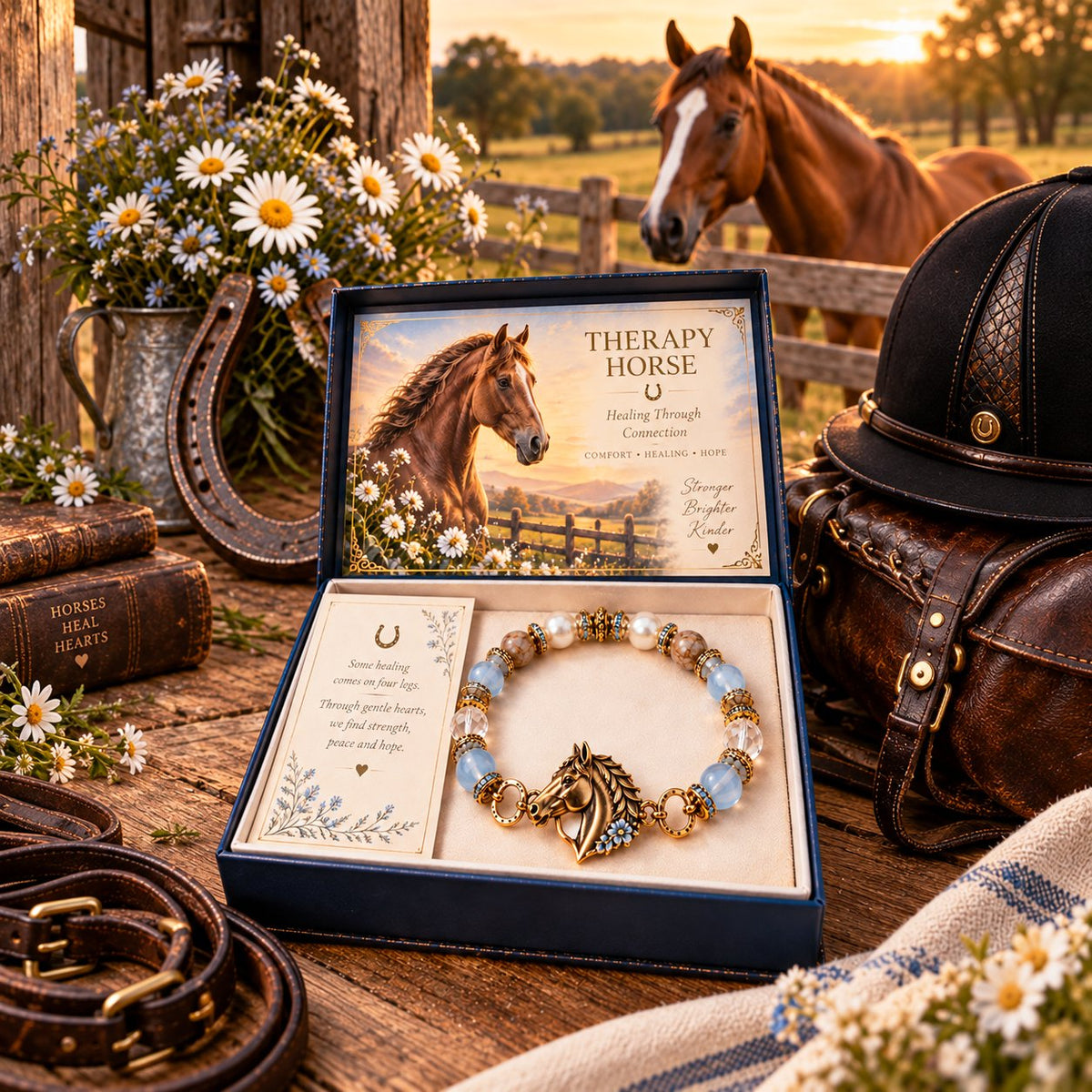 🐴 Therapy Horse Bracelet | A Symbol of Strength, Hope & Healing