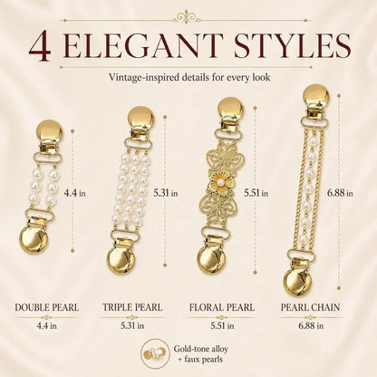 📿Multi-use Waist Cinch Clip | Cardigan & Shawl Clothing Fastener💎