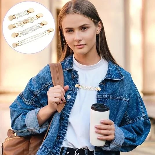 📿Multi-use Waist Cinch Clip | Cardigan & Shawl Clothing Fastener💎