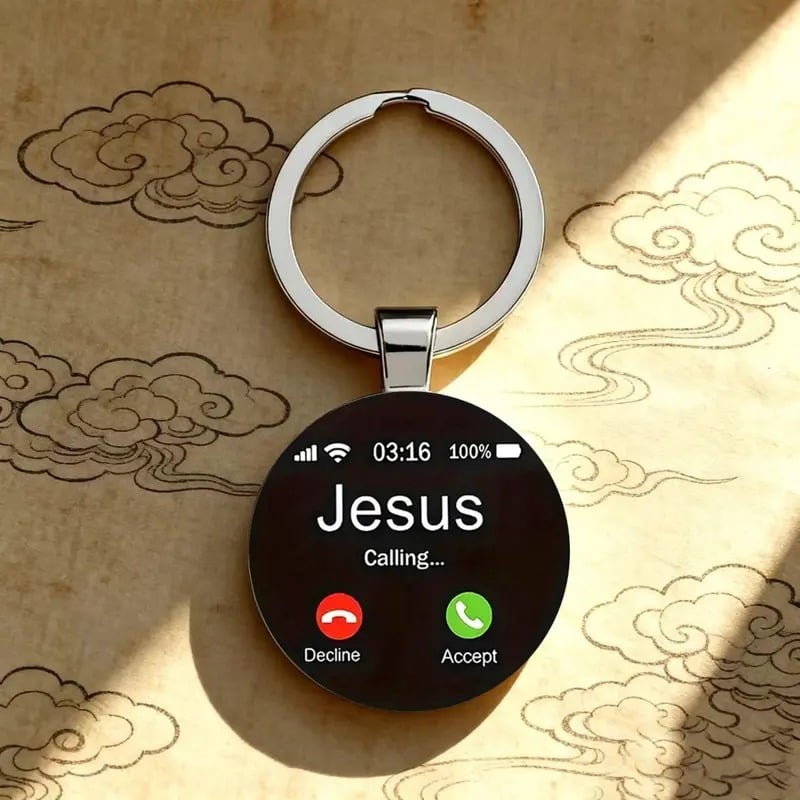 💥Buy 1 get 1 free 🔥Jesus Calling Keychain | A Daily Reminder of Faith & God’s Love