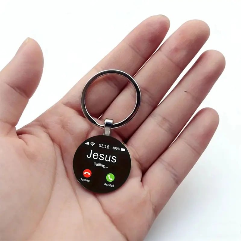 💥Buy 1 get 1 free 🔥Jesus Calling Keychain | A Daily Reminder of Faith & God’s Love