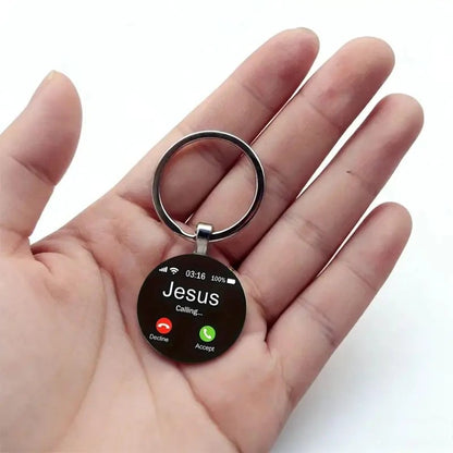 💥Buy 1 get 1 free 🔥Jesus Calling Keychain | A Daily Reminder of Faith & God’s Love