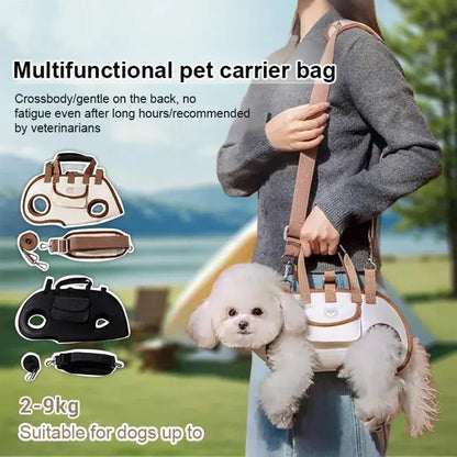 🐶Portable Breathable Pet Carrier Sling & Backpack