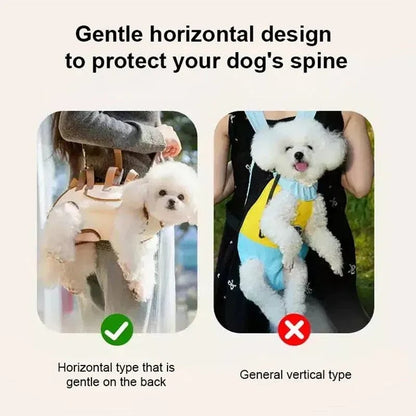 🐶Portable Breathable Pet Carrier Sling & Backpack