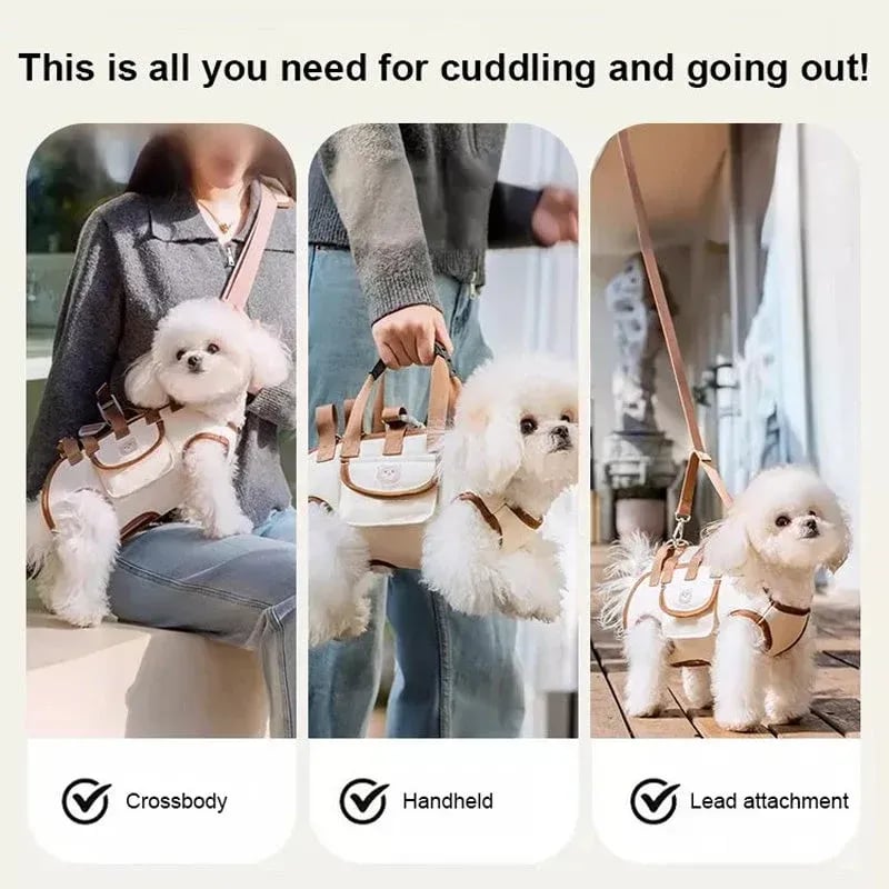 🐶Portable Breathable Pet Carrier Sling & Backpack