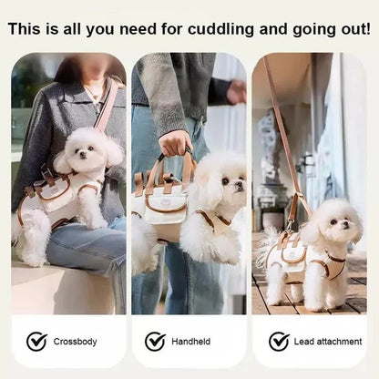 🐶Portable Breathable Pet Carrier Sling & Backpack