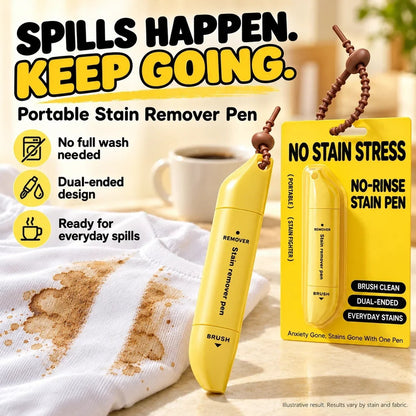 💧Portable Dual-Head Stain Remover Pen✏️