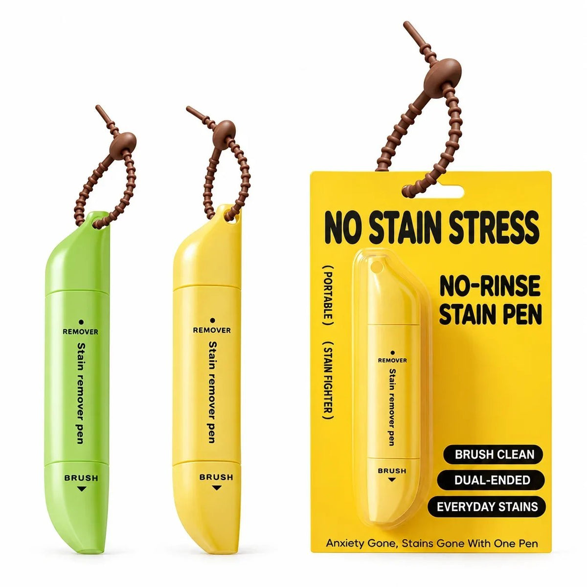 💧Portable Dual-Head Stain Remover Pen✏️