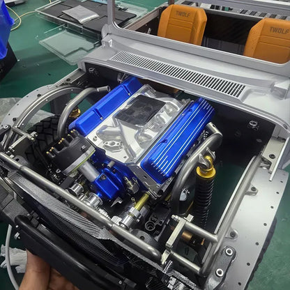 ⚙️GasOline OHV V8 Small Block Engine Model Kits