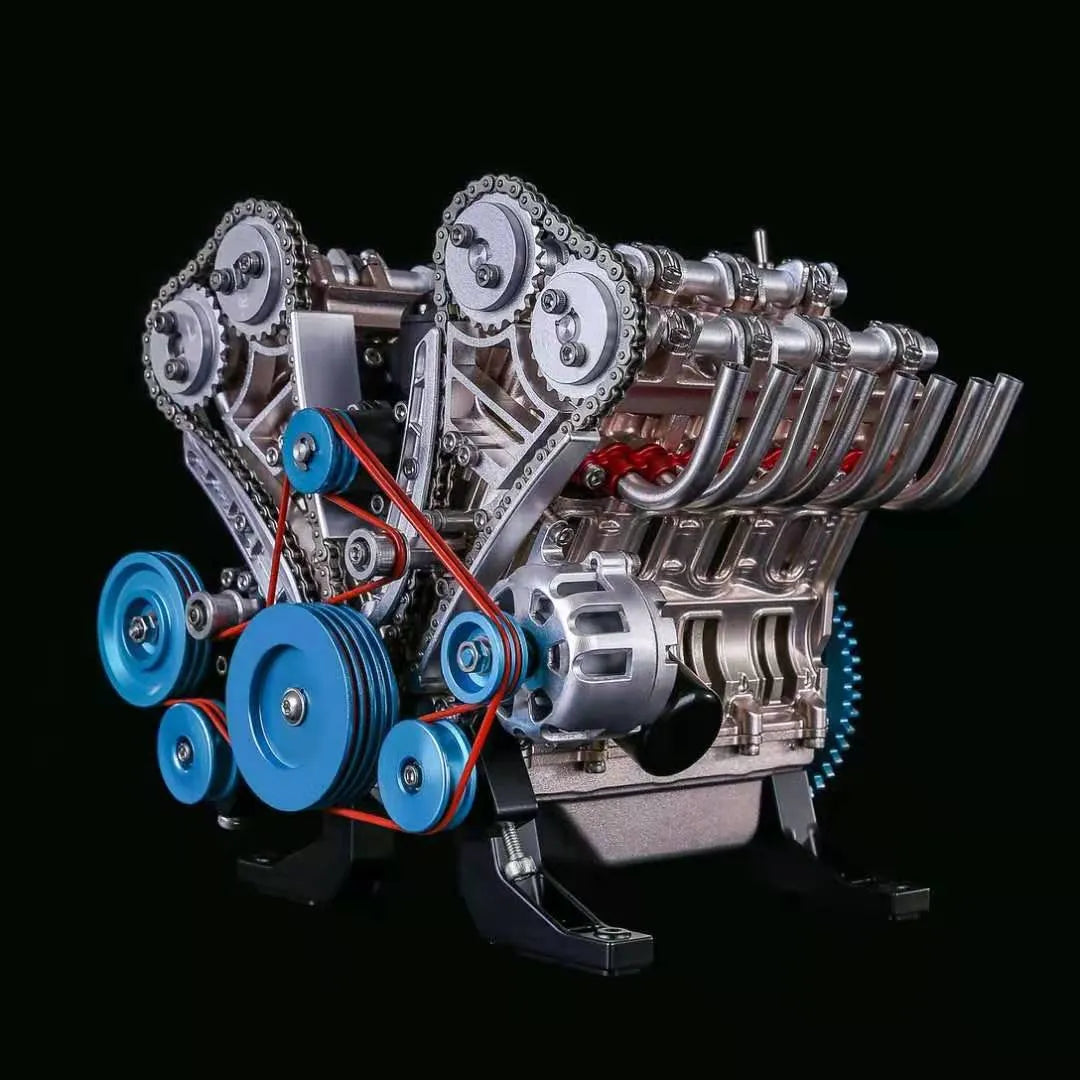 ⚙️1:3 Full Metal V8 Engine Model Kit