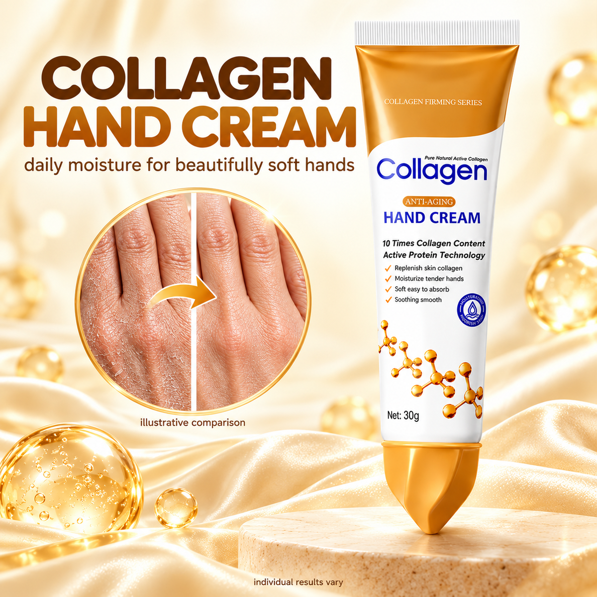 🧴 Collagen-Infused Nourishing Hand Cream