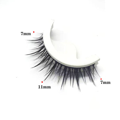 👁Glue-Free Self-Adhesive Lashes – 3-Second, Natural & Reusable