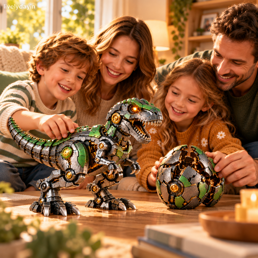 🦖🥚 Mechanical T-Rex Egg – From Mysterious Egg to Mighty Robotic Dinosaur!