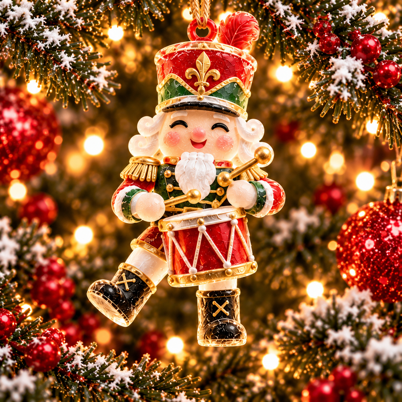 🎅6-Piece Christmas Nutcracker Ornament Collection