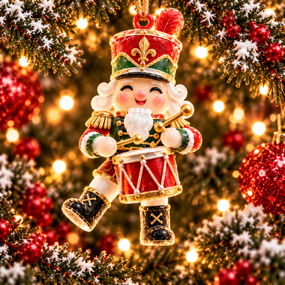 🎅6-Piece Christmas Nutcracker Ornament Collection