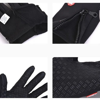 Adjustable Cycling Thermal Gloves