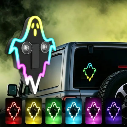 Solar Halloween Neon Light – Add a Spooky Glow to Your Car, Room & Party