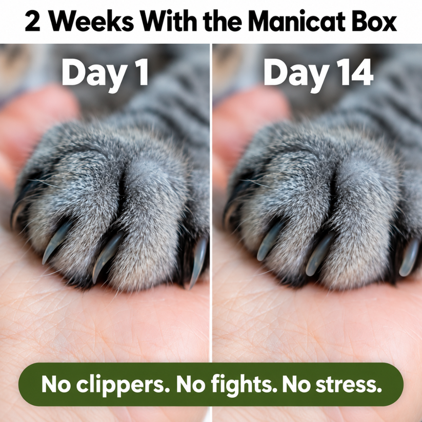 Manicat Box – Cat Nail File Toy