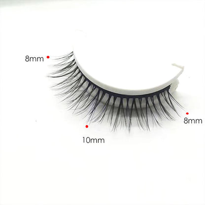 👁Glue-Free Self-Adhesive Lashes – 3-Second, Natural & Reusable