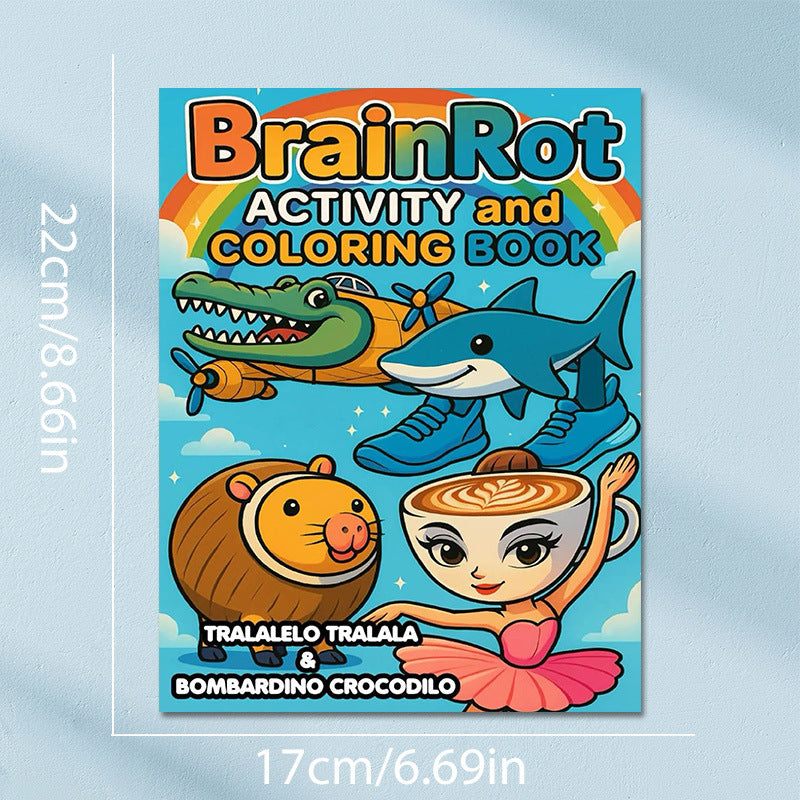 BrainRot Coloring Book Collection