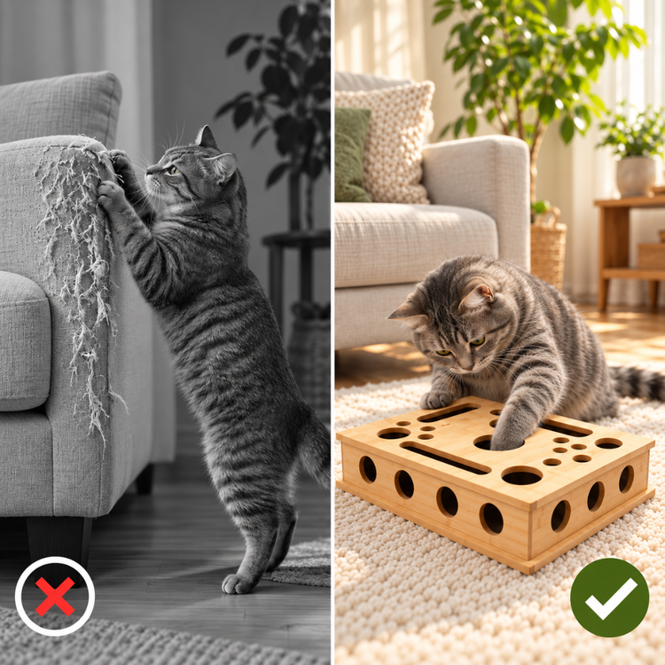 Manicat Box – Cat Nail File Toy