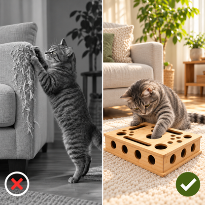 Manicat Box – Cat Nail File Toy