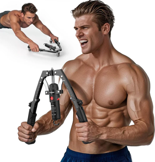 Hydraulic Arm, Abs & Chest Trainer