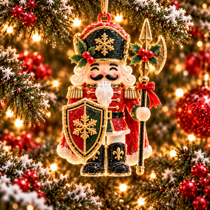 🎅6-Piece Christmas Nutcracker Ornament Collection