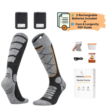 Winter Heated Socks – Rechargeable 4000mAh