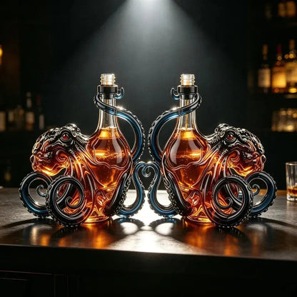 The Rum Edition 3D Octopus Bottle 🐙🥃